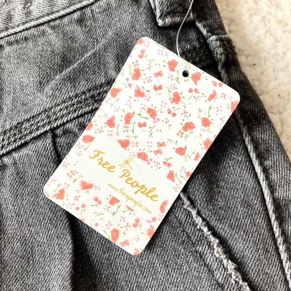 Free People | Side Car Denim Mini Skirt Black - Picture 7 of 9